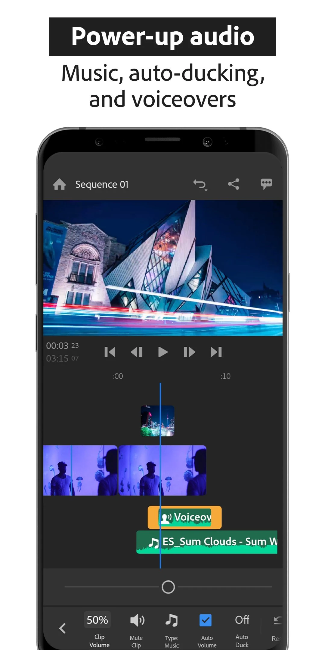 Adobe Premiere Rush screenshot